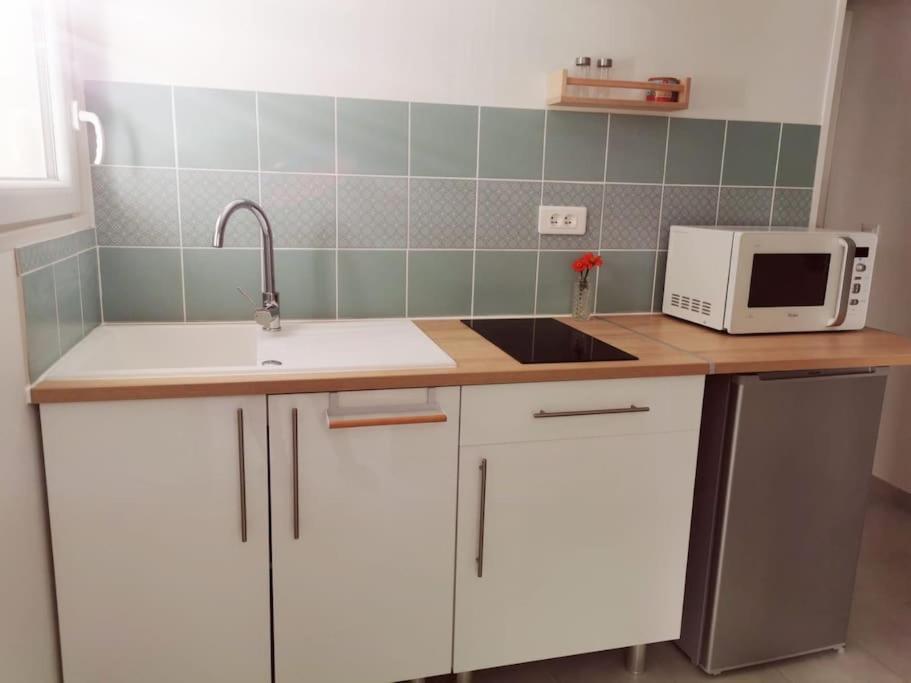 Belle Dependance De 30M2 Avec Terrasse Et Jardin Apartamento Villeneuve-lès-Avignon Exterior foto
